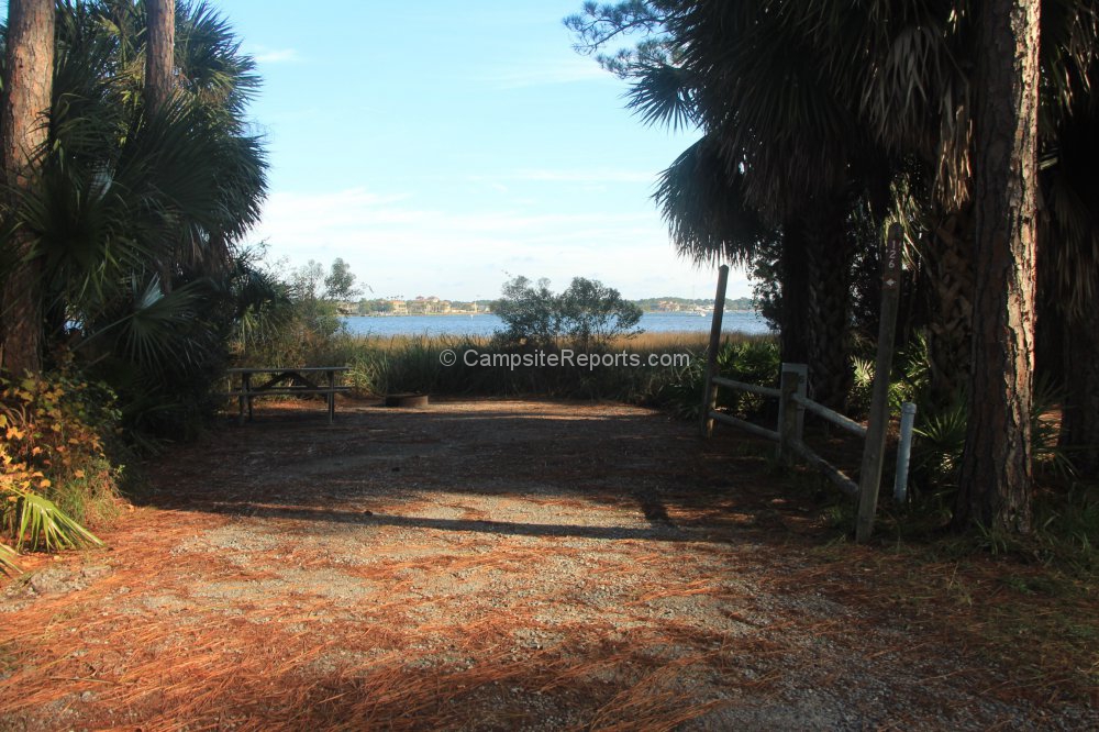 St Andrews State Park Campground Map