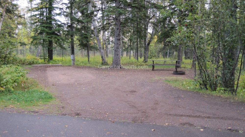 Campsite 37e in Upper Campground Area at Temperance River State Park ...